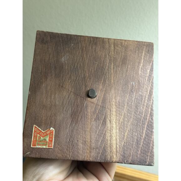 VINTAGE Made In Japan Wooden 4 Pipe Holder (Madison International LTD; NY, NY) - Picture 6 of 9